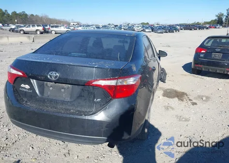 2016 Toyota Corolla Le Plus from USA, damaged, VIN 2T1BURHE7GC589257